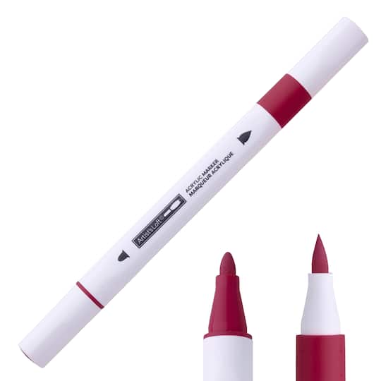 Michaels, Dual Tip Acrylic Marker by Artist's Loft® – Category: Acrylic Markers